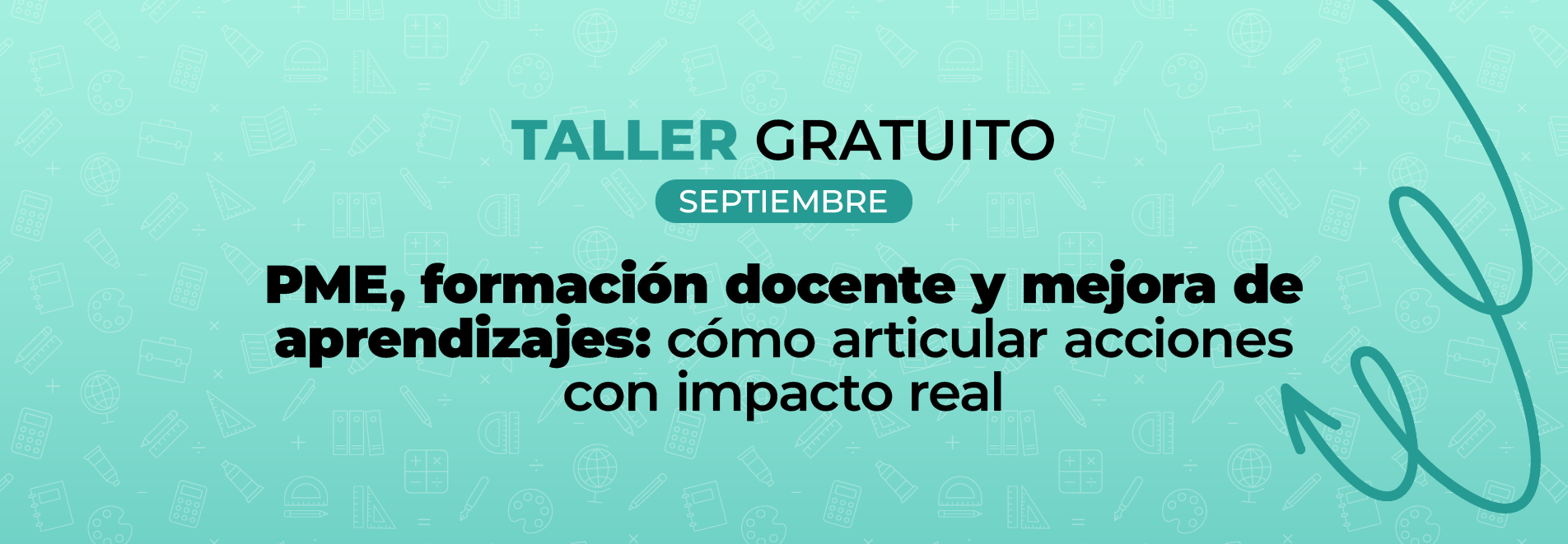 Taller gratuito Septiembre
