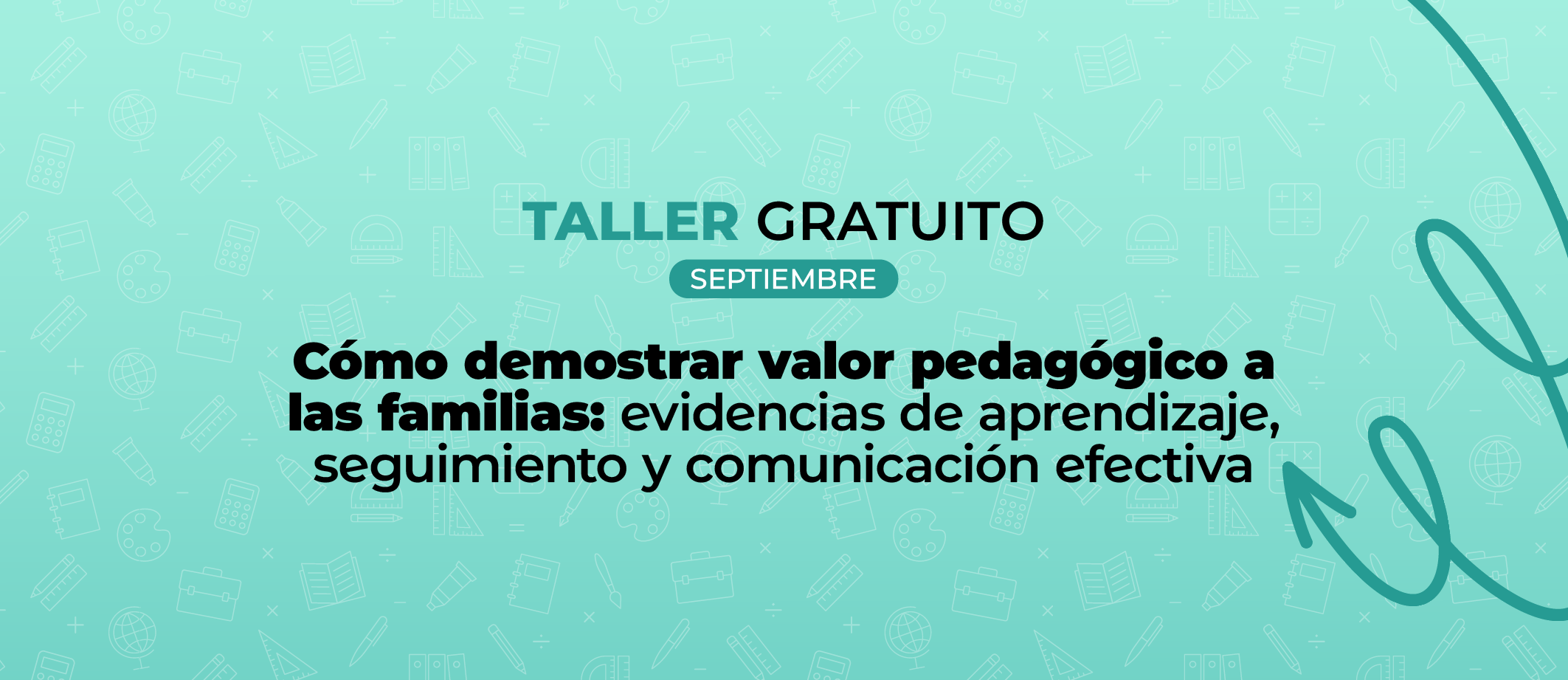 Taller gratuito Septiembre